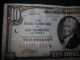 1929 Federal Reserve Bank San Francisco,  California $10 Bill Small Size Notes photo 2