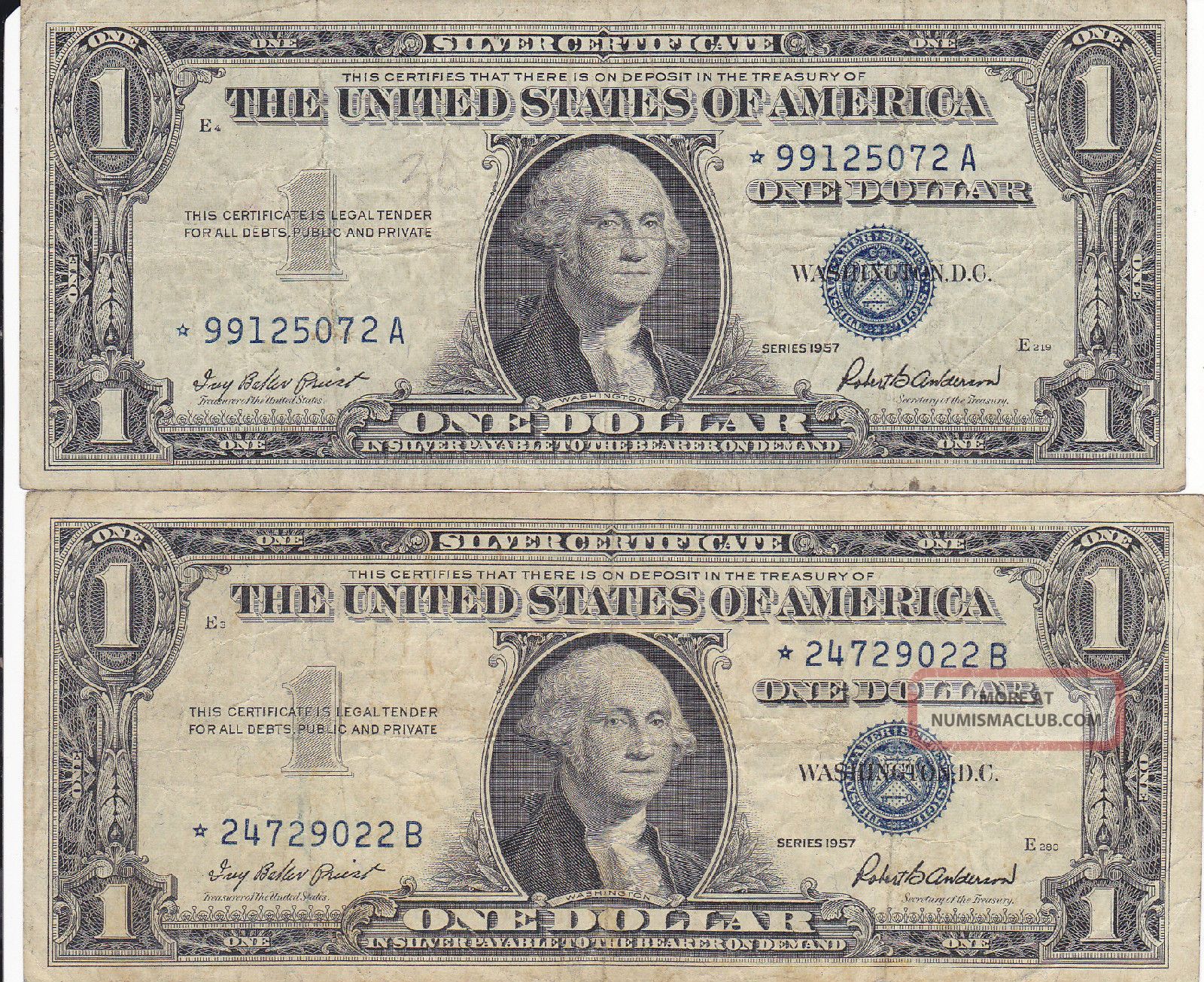 1957 silver certificate star note lookup gasmstop