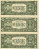 5 - 1995 Frn $1,  Consecutive Numbered,  Unc (j - 36a) Small Size Notes photo 1