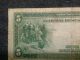 1914: $5.  00: Fed.  Reserve Note.  (fr 891a:,  Sf. .  ::■low Price■◇■make Offer■ Large Size Notes photo 4