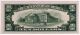 Fr.  2022 - D 1974 10 Dollars - 3rd Printing Inverted - Fancy Serial Number Paper Money: US photo 2