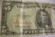 United States Note Five Dollars A23376246a Small Size Notes photo 3