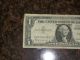 1957 B Star Note One Dollar Us Silver Certificate - Old Money - $1 Bill 2 L Small Size Notes photo 4