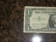 1957 B Star Note One Dollar Us Silver Certificate - Old Money - $1 Bill 2 L Small Size Notes photo 6