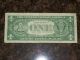 1957 B Star Note One Dollar Us Silver Certificate - Old Money - $1 Bill 2 L Small Size Notes photo 7