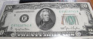 1950 Series,  20 Dollars Federal Reserve Note photo