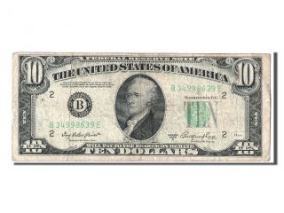 [ 303871] United States,  10 Dollars Federal Reserve Note Type Hamilton, . . . photo