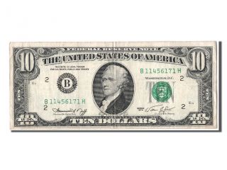 [ 303873] United States,  10 Dollars Federal Reserve Note Type Hamilton, . . . photo