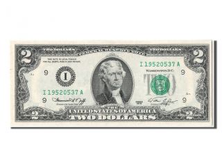 [ 303848] United States,  2 Dollars Federal Reserve Note Type Jefferson, . . . photo
