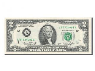 [ 303847] United States,  2 Dollars Federal Reserve Note Type Jefferson, . . . photo