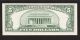 1953 - $5 Silver Certificate Uncirculated Usa Small Size Notes photo 1