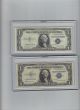 (5) 1935 One Dollar Star Silver Certificates,  (1935c - E - F - G - H) Small Size Notes photo 2