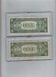 (5) 1935 One Dollar Star Silver Certificates,  (1935c - E - F - G - H) Small Size Notes photo 3