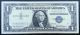 ☆☆1957 Silver Certificate Star Note Blue Seal Dollar Bill Uncirculated Crisp Small Size Notes photo 1