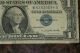 1957 B Star Note One Dollar Us Silver Certificate - Old Money - $1 Bill 3 Small Size Notes photo 1