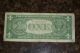 1957 B Star Note One Dollar Us Silver Certificate - Old Money - $1 Bill 3 Small Size Notes photo 5