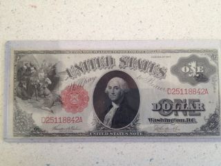 1917 $1 Large Size Note photo