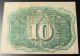 1863 U.  S.  Fractional Currency 10 Cents - - Xf - - Paper Money: US photo 1