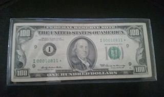 Rare 100$ Dollar Star Note photo