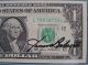 Dual Autographed 2006 $1 K.  Ortega & James Baker Pcgs 64ppq Very Choice Small Size Notes photo 2