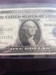 1935 C $1 Silver Certificate.  (no Motto) Serial L85469717d. Small Size Notes photo 3