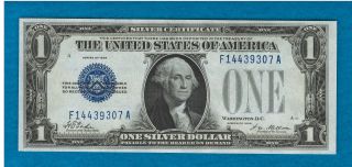 1928 One Dollar Silver Certificate Funny Back photo