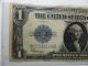 1923 $1 One Dollar Large Bill Silver Certificate Blue Seal M15344104b Rare Large Size Notes photo 1