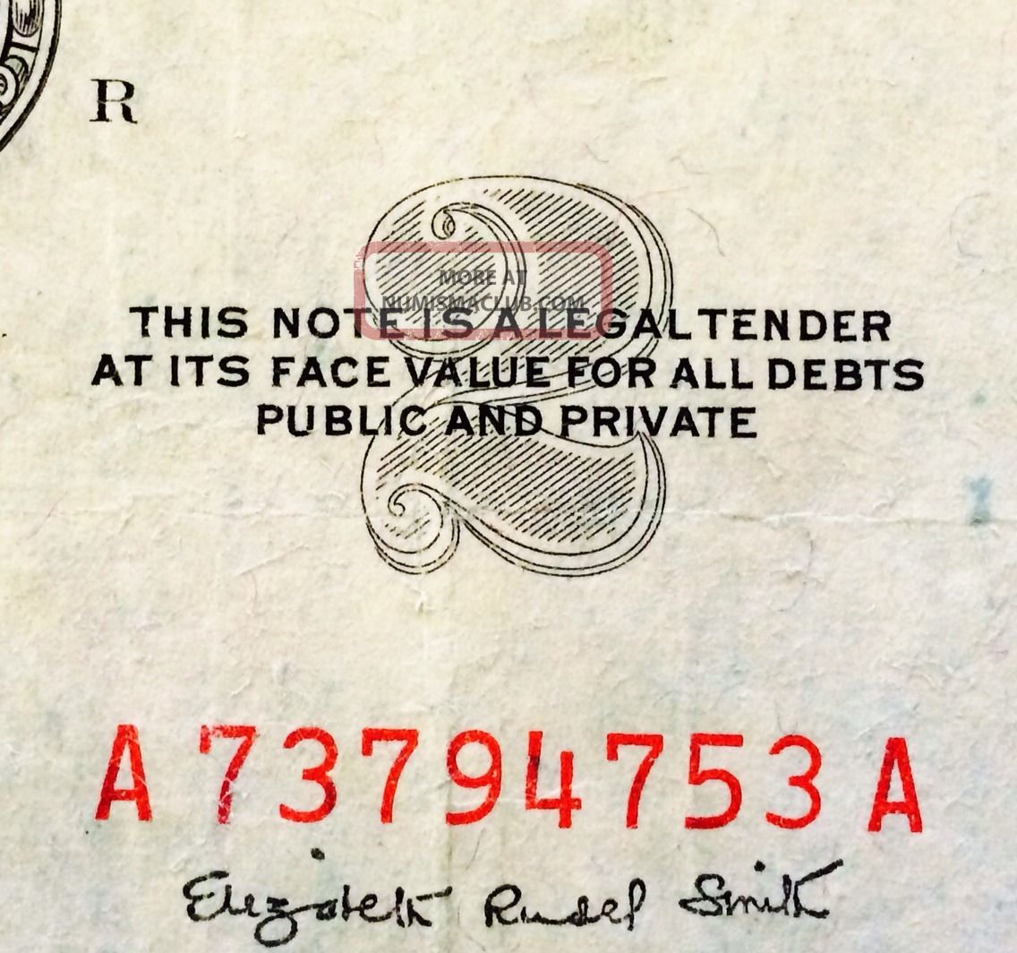 1953 B Two Dollar Red Seal Legal Tender S n A 737947753 A 1953-b-two-dollar-red-seal-legal-tender-s-n-a-737947753-a