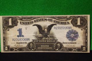 One Silver Dollar Certificate - Series Of 1899 - photo