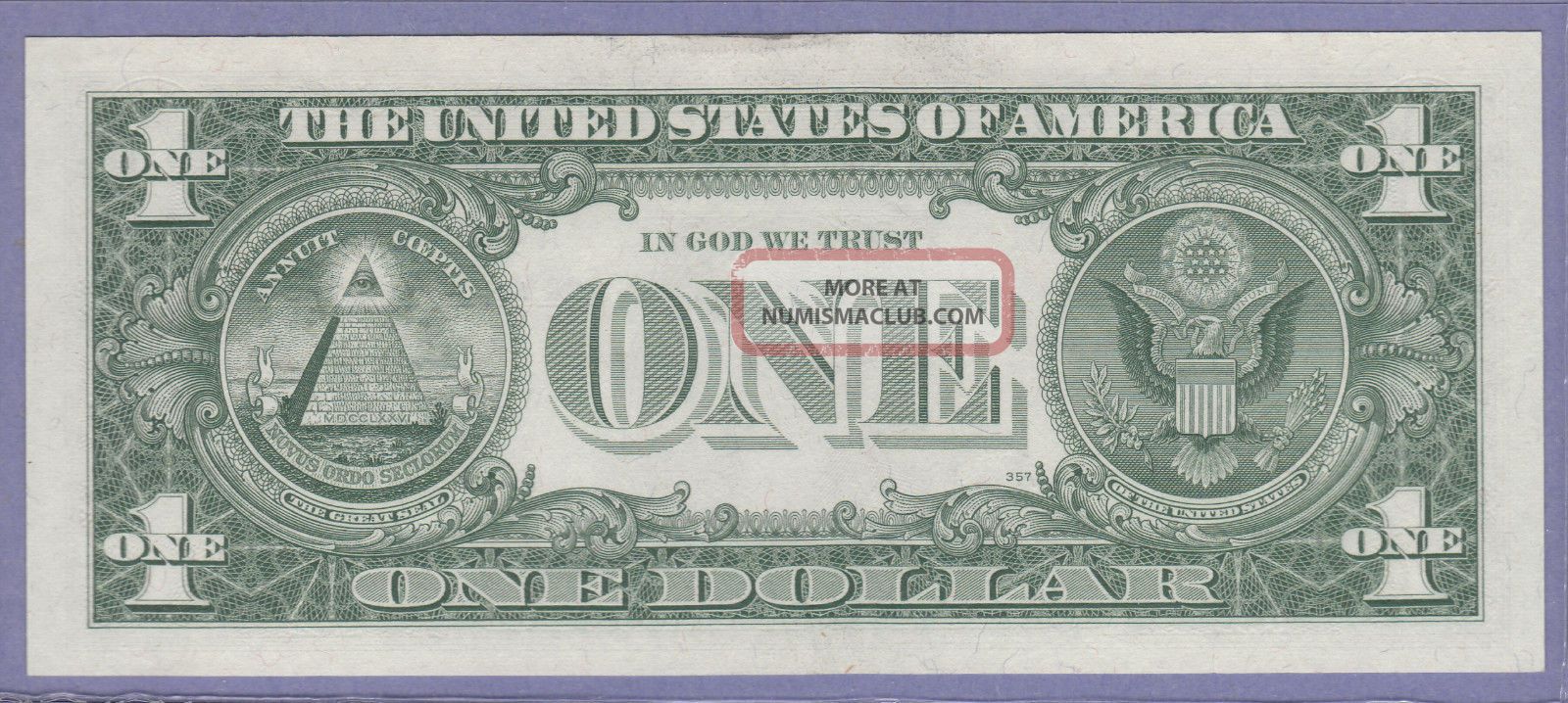 $1 1957a Silver Certificate Unc Fr 1620 (aa Block) Smith Dillion A