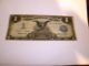 1899 $1 Us Silver Certificate Large Size Black Eagle Blue Seal Large Size Notes photo 1