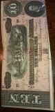 Confederate States Of America 10 Dollar Bill (richmond Va. ) 1864 Paper Money: US photo 1