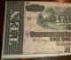 Confederate States Of America 10 Dollar Bill (richmond Va. ) 1864 Paper Money: US photo 2