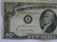 1950 Ten Dollar $10.  00 Federal Reserve A Series Note Small Size Notes photo 2