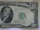 1950 Ten Dollar $10.  00 Federal Reserve A Series Note Small Size Notes photo 3