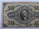 1860 ' S Us 10 Cent Fractional Note,  3rd Issue - Attractive Civil War Paper Money: US photo 1