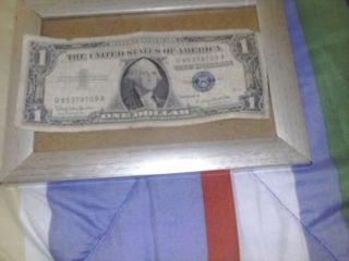 A 1934 And 157 A Series One Dollar Bill Silver Certificate photo
