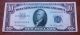 Scarce 1953 $10 Dollar Bill,  Silver Cert,  Low,  Crisp Old Paper Money,  Us Currency Small Size Notes photo 1