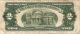 1953 $2.  00  Star  Red Seal Very Low Serial No  00853082 A  Priest/humphrey Small Size Notes photo 2
