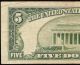 1953 B $5 Dollar Bill Red Star Currency United States Legal Tender Note Fr 1534 Small Size Notes photo 2