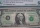 1974 Federal Reserve Note $1 Offset Printing Error Pmg 63 Choice Uncirculated Paper Money: US photo 1