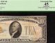 Ef 1928 $10 Dollar Bill Gold Certificate Coin Note Paper Money Fr 2400 Pcgs 45 Small Size Notes photo 4