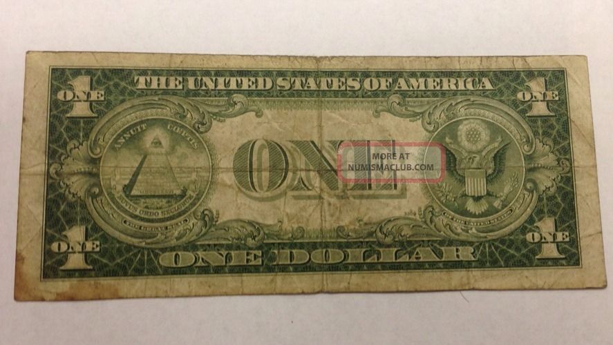 1935 A $1 Silver Certificate North Africa Circulated