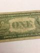 1935 A $1 Silver Certificate North Africa.  Circulated Small Size Notes photo 7