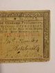 1776 Jersey Colonial Note. . . . . . . .  6 Shillings Paper Money: US photo 3