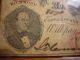 $1 Virginia Treasury Note,  Richmond - July 21,  1862 - Serial 8571 Paper Money: US photo 3