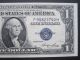 1935e $1 Uncirculated Consecutive One Dollar Silver Certificate P - H Block Us Small Size Notes photo 2