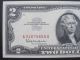 Gem Cu 1963 $2 Red Seal Uncirculated Legal Tender Two Dollar United State Money Small Size Notes photo 2