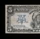 1899 Five Dollars $5 Silver Certificate Crisp Onepapa Indian Chief Lt Circulated Large Size Notes photo 1
