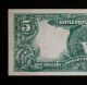 1899 Five Dollars $5 Silver Certificate Crisp Onepapa Indian Chief Lt Circulated Large Size Notes photo 4